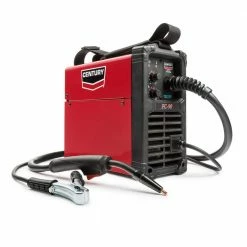 Promo 🎁 Century 90 Amp FC90 Flux Core Wire Feed Welder and Gun, 120V 🧨