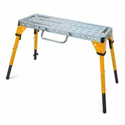 Cheap Soldering Tools Store 13 Promo 👍 DEWALT 46 in. x 18 in. Adjustable Height Portable Folding Steel Welding Table and Workbench 💯
