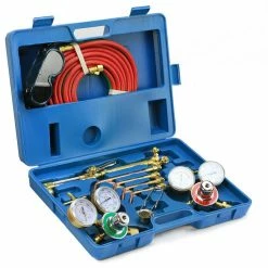 Cheap Soldering Tools Store 40 Best deal ✨ STARK USA Cut Welder Kit with Torch, Oxygen and Acetylene Regulators, 3/16 in. x 15 ft. Hose, Victor Type Cutting Welding Brazing 🥰